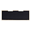 Yum Wooden Kitchen Wall Decor, 25x9