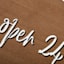 Laundry Open 24/7 Veneer Box Wall Decor, 24x8