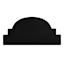 Cinema Flatbed Printed Cutout Wall Decor, 24x12