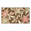 Brown Floral Washable Tufted Empress Accent Rug, 27x45