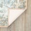 Empress Neutral Medallion Washable Tufted Accent Rug, 27x45
