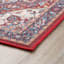 Empress Red Medallion Washable Tufted Accent Rug, 27x45