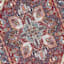 Empress Red Medallion Washable Tufted Accent Rug, 27x45