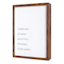 Crosby St. Glass Framed Sentiment Print Wall Sign, 11x14