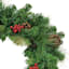 Pre-Lit Mixed Pine & Berry Wreath, 30"