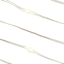 80-Count Warm White String Lights with Silver Wire, Battery Operated