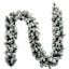 Flocked Virginia Pine Garland, 9'