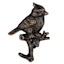 Providence Metal Bird Wall Hook, 4x6