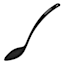 Black Nylon Serving Spoon