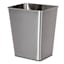 Stainless Steel Wastebasket, 11.7l