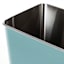 Blue Stainless Steel Wastebasket, 11.7l