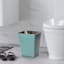 Blue Stainless Steel Wastebasket, 11.7l