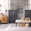 Found & Fable Kai Round X Weave Storage Basket, Small