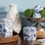 Providence Blue & White Floral Porcelain Box, 5"