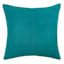 Turquoise Faux Suede Throw Pillow, 24"