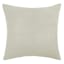 Ivory Faux Suede Throw Pillow, 24"