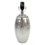 Found & Fable Beige Mosaic Accent Lamp Base, 13"
