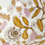 Honeybloom Pink Floral White Vase, 5.7"