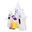 Ghostly Campfire Tales Halloween Inflatable, 5' Wide