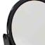 2 Sided Mirror Round 2X Magnification Black