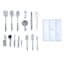 24-Piece Grey Kitchen Gadget Set