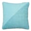 Fresh Start Blue Woven Slub Throw Pillow, 18"