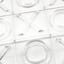 Clear Tic Tac Toe Decor, 12"