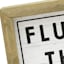 Wash Hands Flush Toilet Sign, 6"