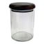 Bistro Wood & Glass Storage Jar, Medium