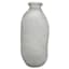 Ty Pennington Grey Frosted Glass Vase, 13"