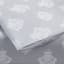 4-Piece Grey Damask Print Microfiber Essential Sheet Set, Full