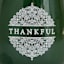 Thankful Green Ceramic Mug