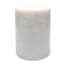 Honeybloom Light Grey Unscented Pillar Candle, 3x4