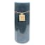 Honeybloom Dark Navy Blue Unscented Pillar Candle, 4x11