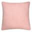 Light Pink Chenille Braided Throw Pillow, 18"