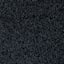 Black Chenille Braided Throw Pillow, 18"