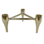 Crosby St. Gold 3-Tier Tapered Candle Holder, 4"