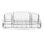 Shell 9-Compartment Cosmetic Organizer, Clear
