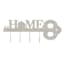 Home Wall Sign eith Hooks, 8X20