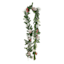 Flocked Pinecone, Berry & Mixed Pine Garland, 9'