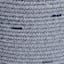 Tiny Dreamers Blue Round Cotton Rope Storage Basket, Large
