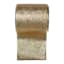4" Gold Glittered Ribbon, 5yd