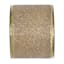 2.5" Gold Glittered Net Ribbon, 8yd
