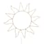 Wire Sun Wall Sign, 16"