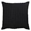 Crosby St. Black Woven Throw Pillow, 18"