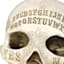 Spellbound Halloween Ouija Skull, 6"