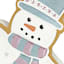 Mrs. Claus' Bakery Gingerbread Snowman, 6"