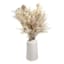 Honeybloom Thistle & Eucalyptus Arrangement in White Pot, 20"