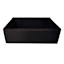Black Storage Basket, Large
