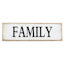 Family Wooden Wall Sign, 16x5